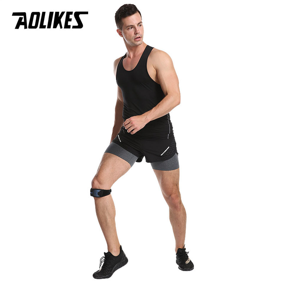Adjustable Knee Pad Knee Pain Relief Patella Stabilizer Brace Support for Hiking Soccer Basketball Running Sport Adjustable Knee Pad Knee Pain Relief Patella Stabilizer Brace Support for Hiking Soccer Basketball Running Sport