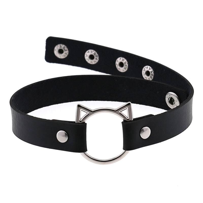 Adjustable Leather Collar Necklace Adjustable Leather Collar Necklace