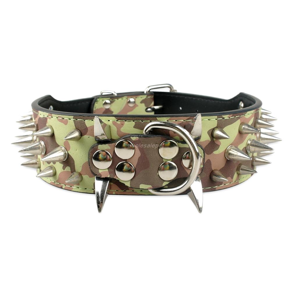 Adjustable Leather Studded Dog Collar Adjustable Leather Studded Dog Collar