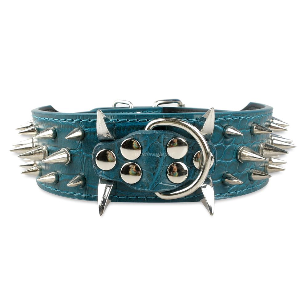 Adjustable Leather Studded Dog Collar Adjustable Leather Studded Dog Collar