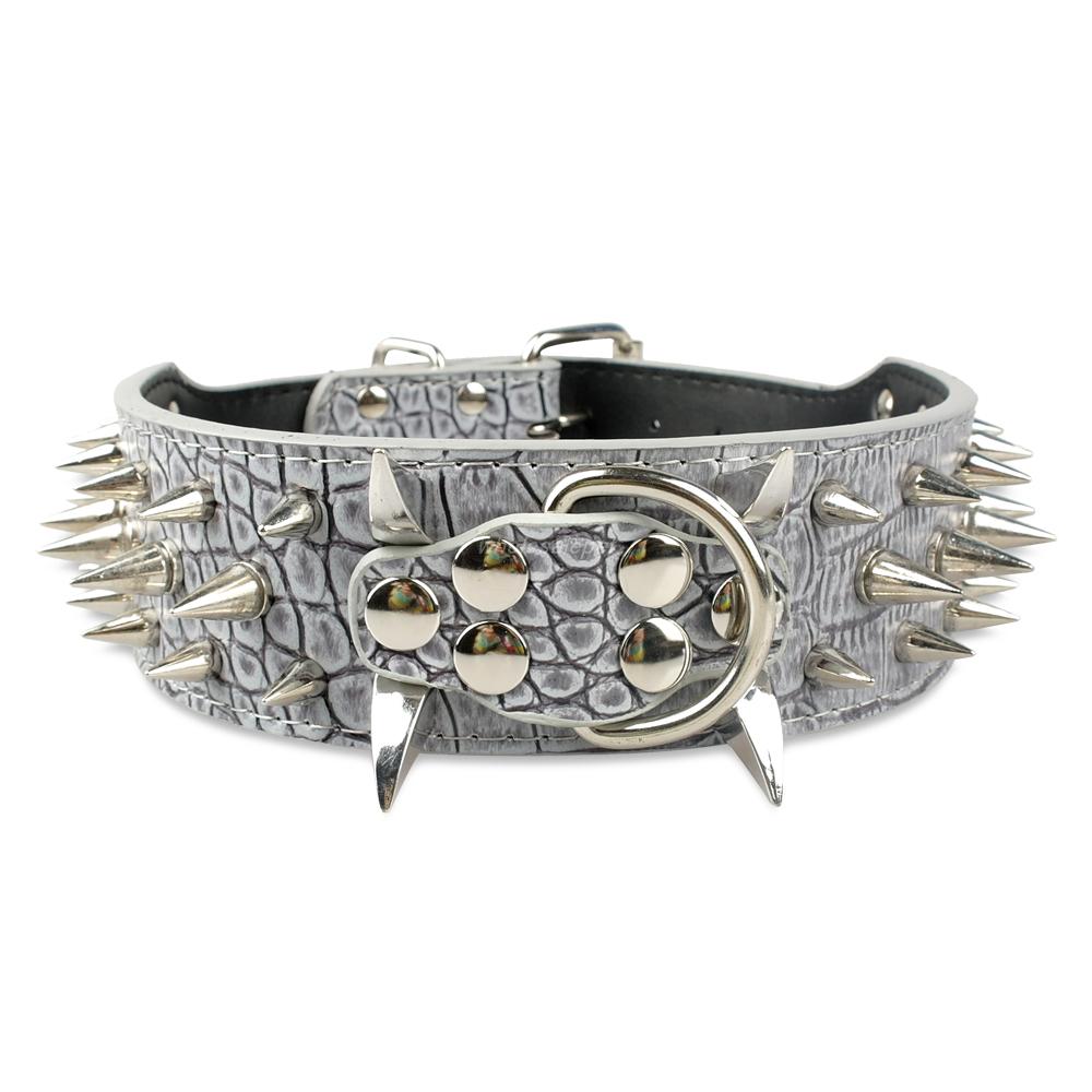 Adjustable Leather Studded Dog Collar Adjustable Leather Studded Dog Collar