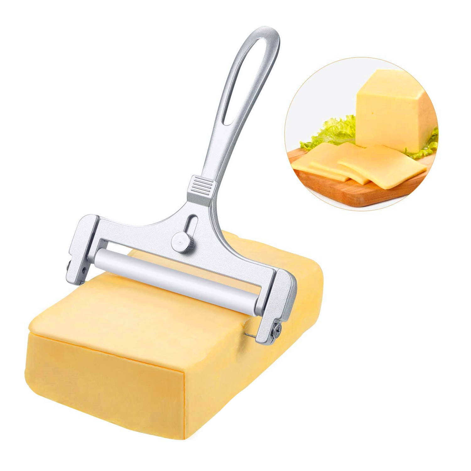 Adjustable Metal Cheese Slicer Tool