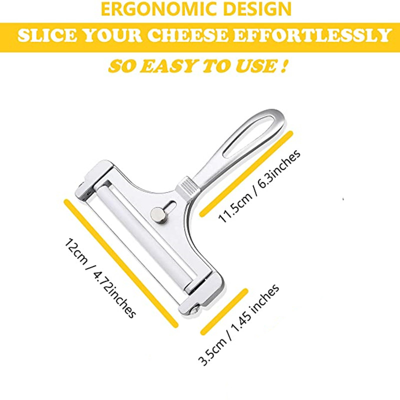 Adjustable Metal Cheese Slicer Tool