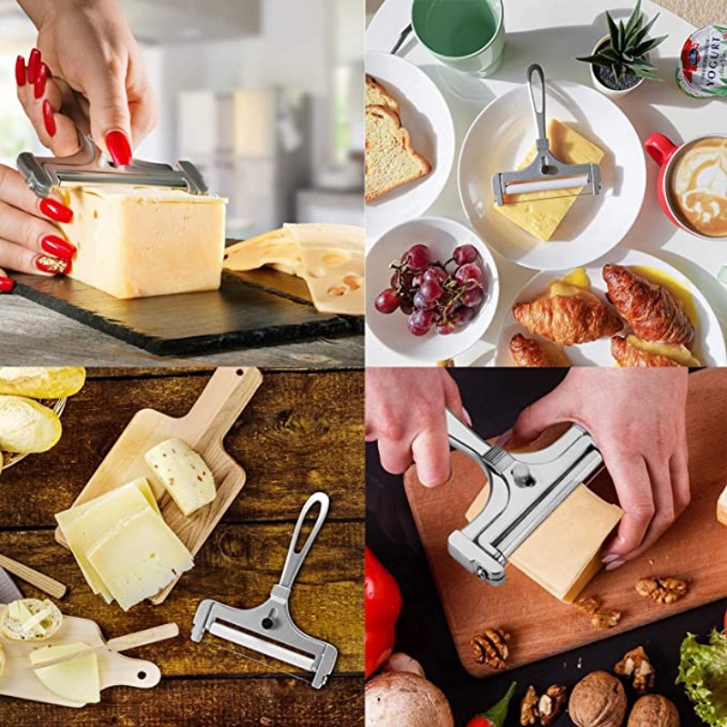 Adjustable Metal Cheese Slicer Tool