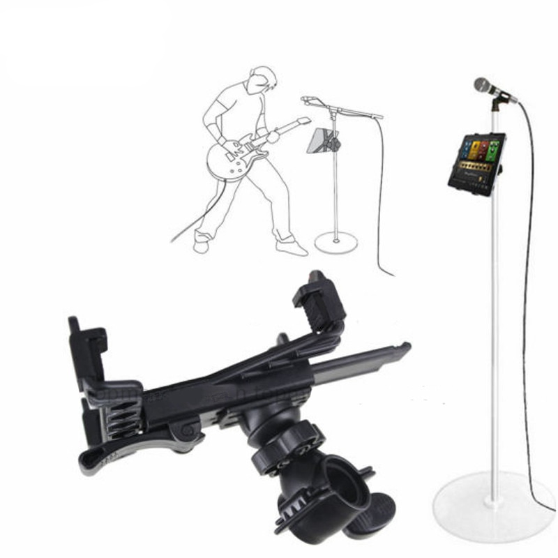 Adjustable Mic Stand Tablet Holder Adjustable Mic Stand Tablet Holder