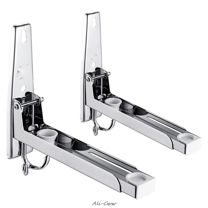 Adjustable Microwave Wall Brackets (2pcs)