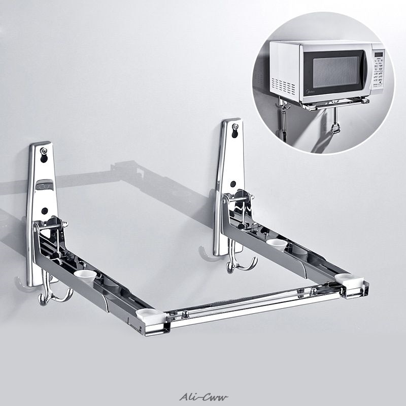 Adjustable Microwave Wall Brackets (2pcs)