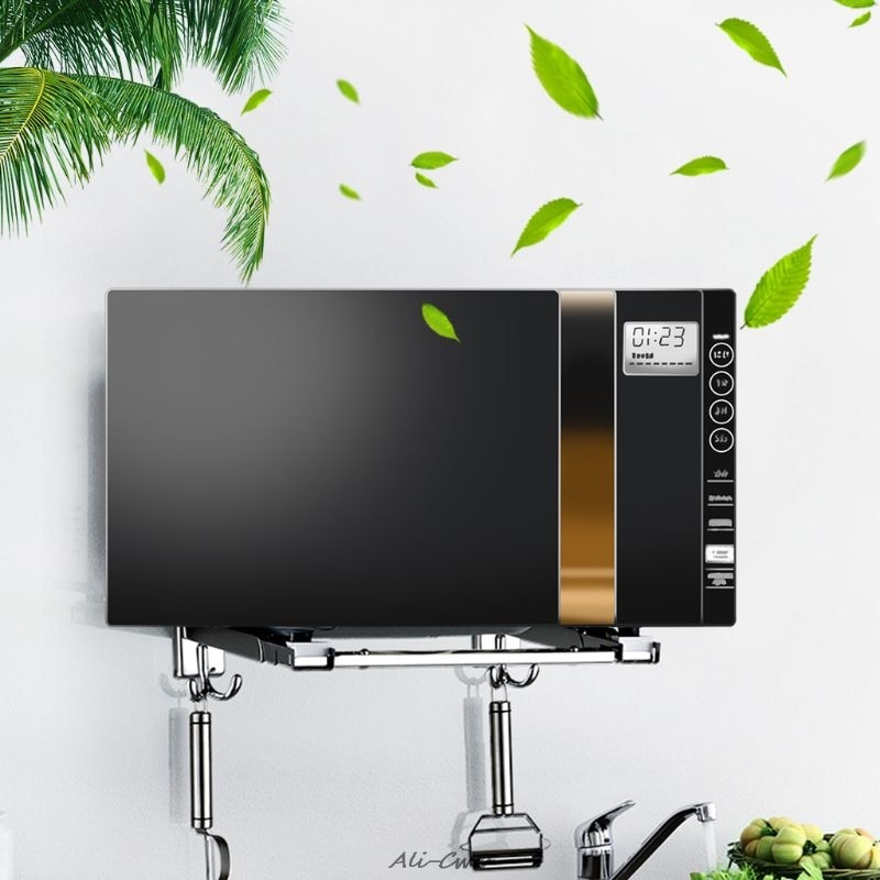 Adjustable Microwave Wall Brackets (2pcs)