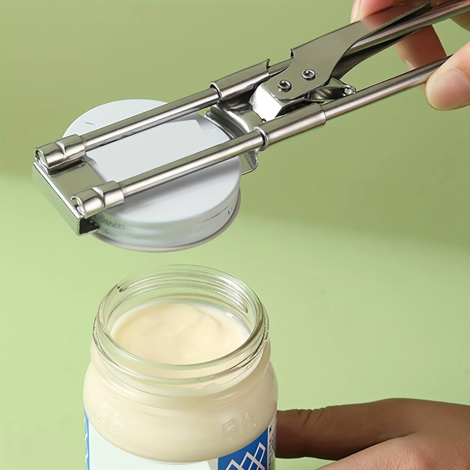 Adjustable Multi-Function Bottle Opener Stainless Steel Lids Off Jar Opener Labor-Saving Screw Can Opener For Kitchen