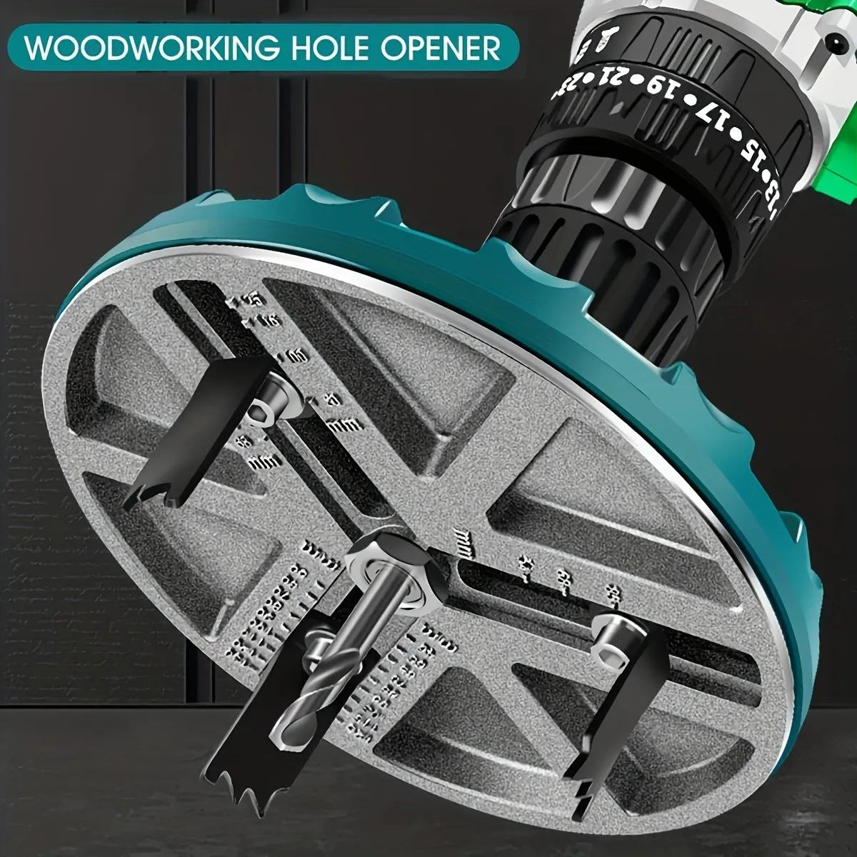 Adjustable Multifunctional Universal Hole Opener Diameter Woodworking Hole Adjustable Opener Diameter Hole Saw