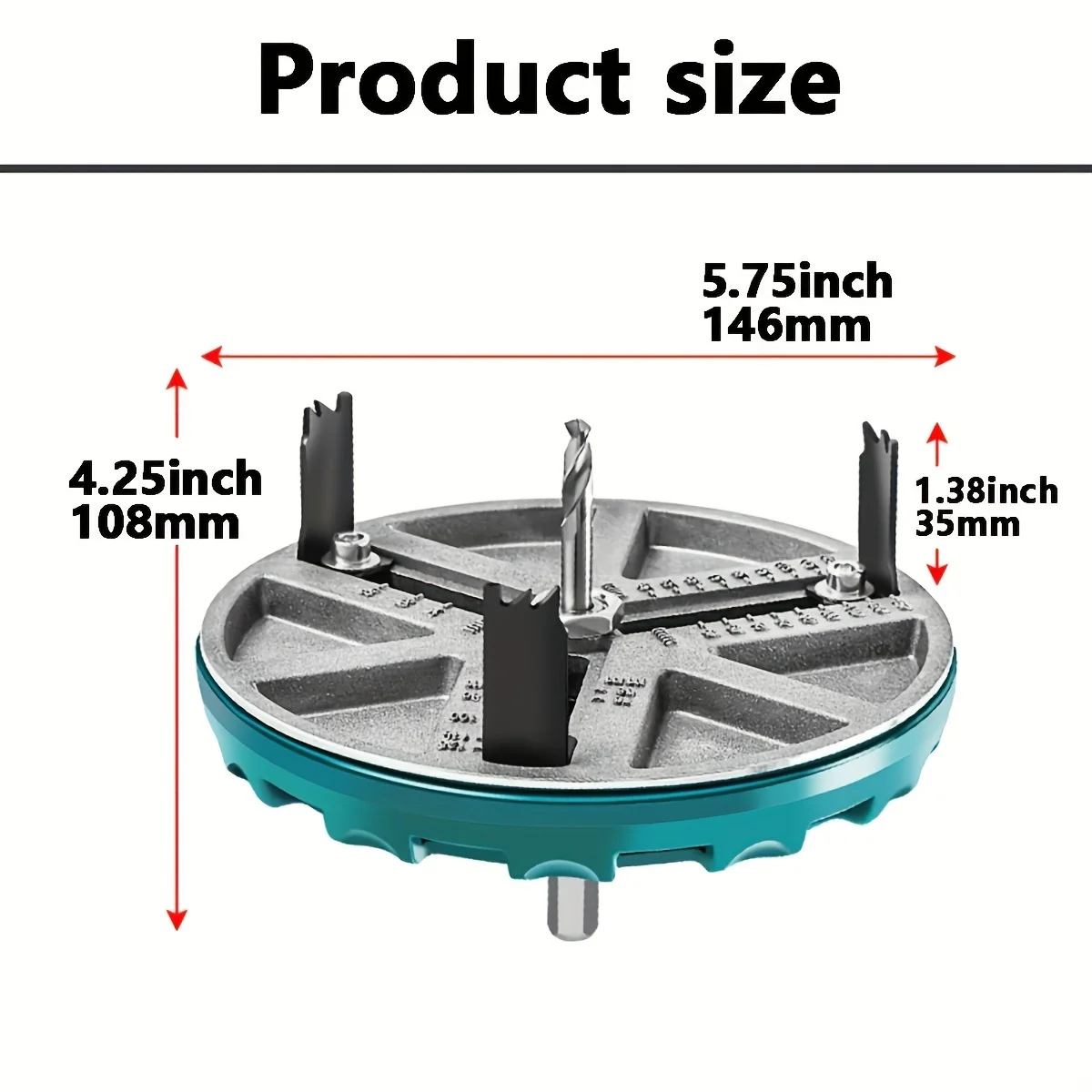 Adjustable Multifunctional Universal Hole Opener Diameter Woodworking Hole Adjustable Opener Diameter Hole Saw