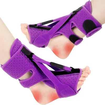 Adjustable Night Splint For Plantar Fasciitis Pain Relief Soft Foot Drop Brace Sleeping Achilles Tendon Stretcher Boot Adjustable Night Splint For Plantar Fasciitis Pain Relief Soft Foot Drop Brace Sleeping Achilles Tendon Stretcher Boot
