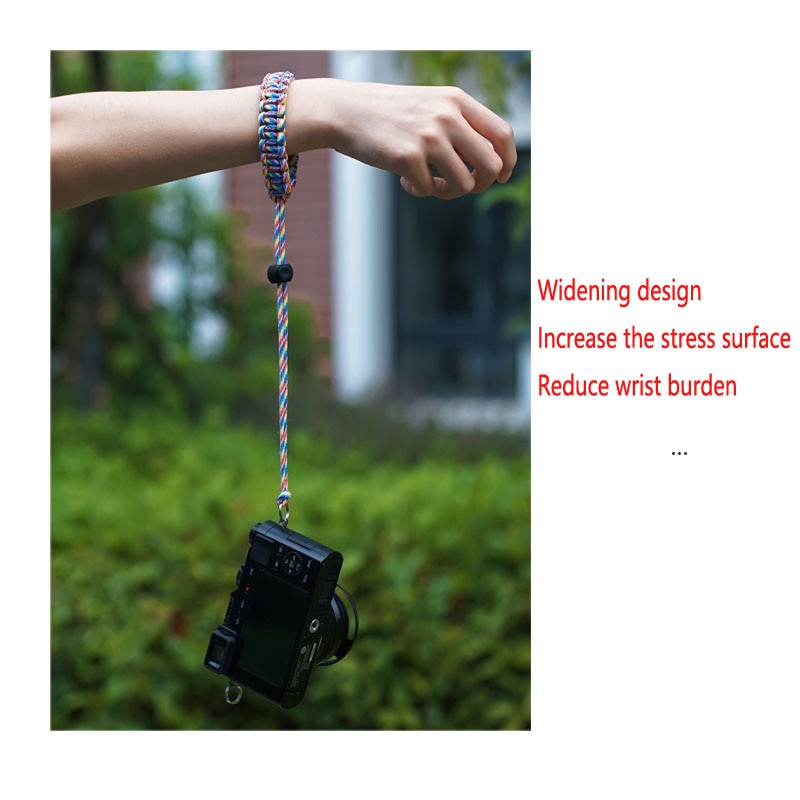 Adjustable Paracord Camera Wrist Strap Adjustable Paracord Camera Wrist Strap