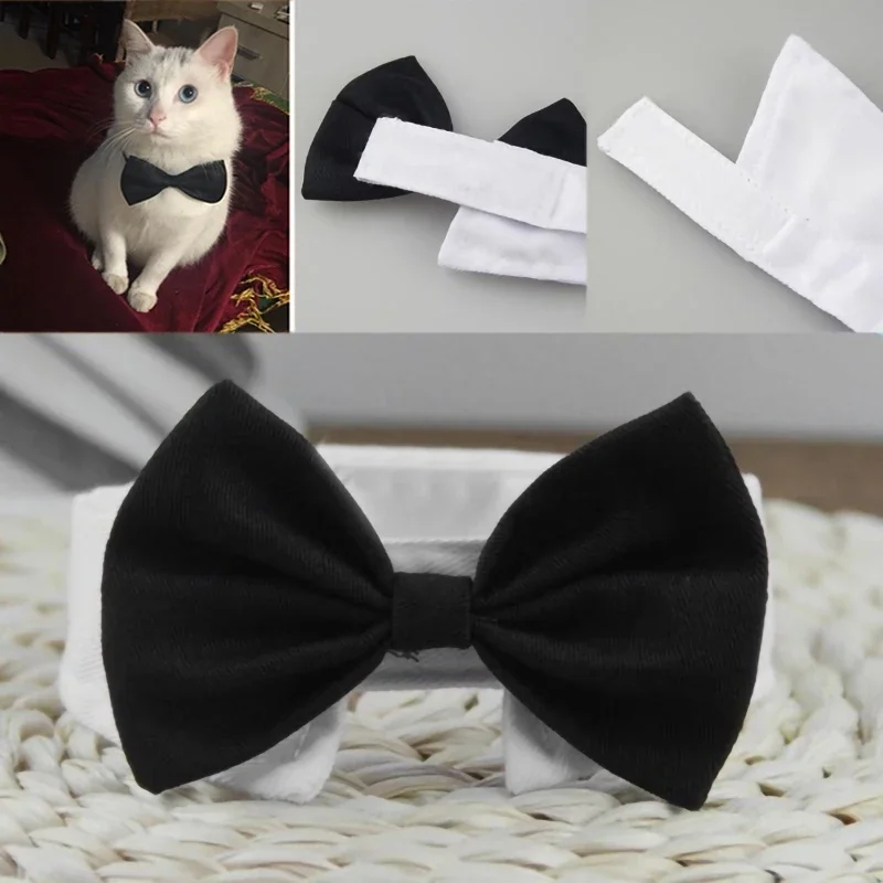 Adjustable Pets Dog Cat Bow Tie Pet Costume Necktie Collar for Small Dogs Puppy Grooming Accessories Adjustable Pets Dog Cat Bow Tie Pet Costume Necktie Collar for Small Dogs Puppy Grooming Accessories