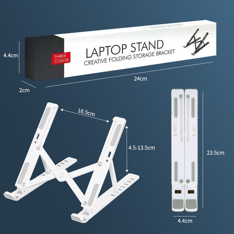 Adjustable Portable Tablet Stand 7 Angle Compatible With 8 TO 15.6 Inch Laptops Adjustable Portable Tablet Stand 7 Angle Compatible With 8 TO 15.6 Inch Laptops