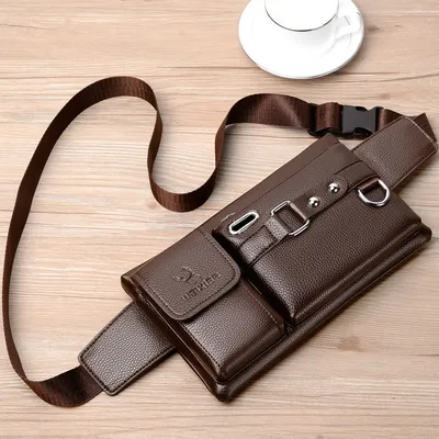 Adjustable PU Leather Waist Pouch Adjustable PU Leather Waist Pouch