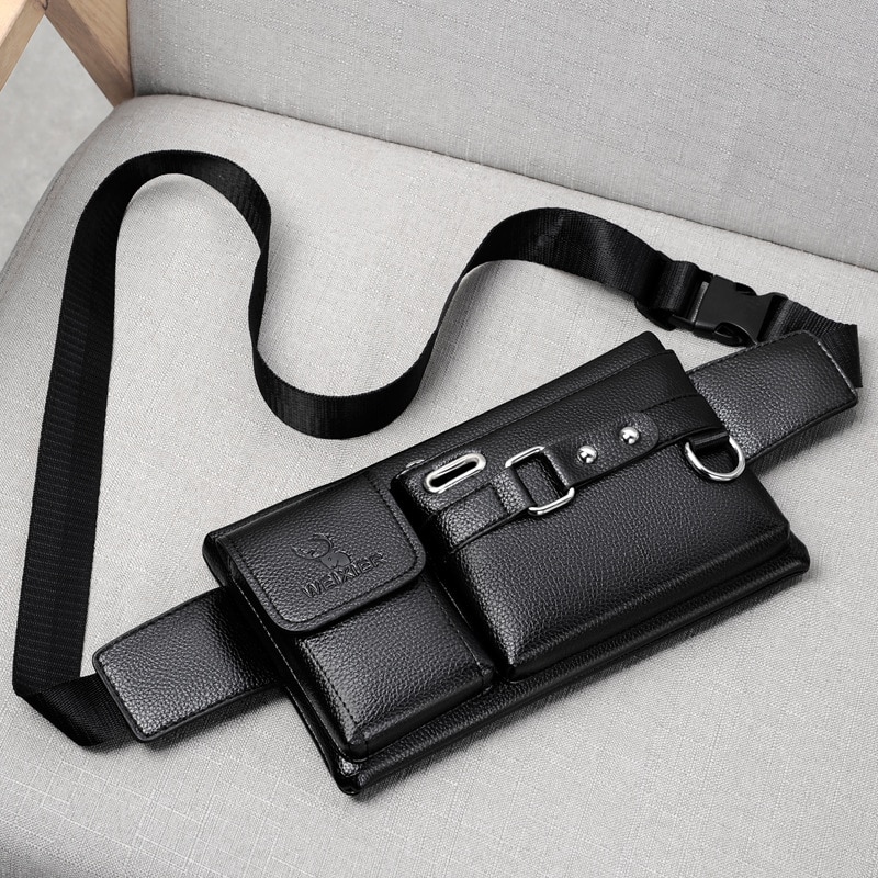 Adjustable PU Leather Waist Pouch Adjustable PU Leather Waist Pouch