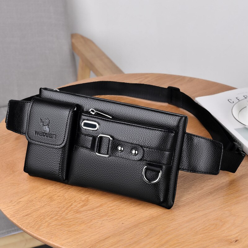 Adjustable PU Leather Waist Pouch Adjustable PU Leather Waist Pouch