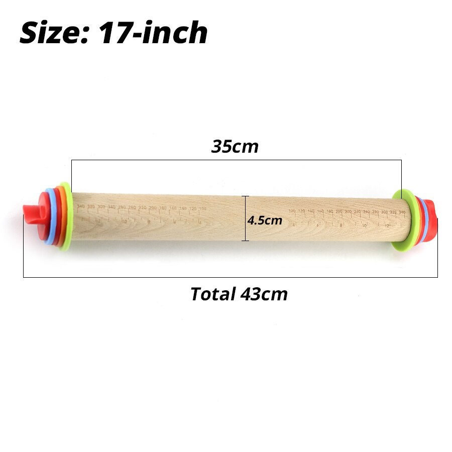 Adjustable Rolling Pin Wooden Tool Adjustable Rolling Pin Wooden Tool