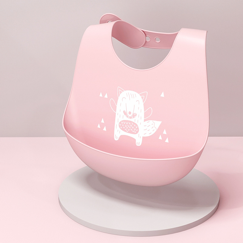 Adjustable Silicone Baby Feeding Bib Adjustable Silicone Baby Feeding Bib