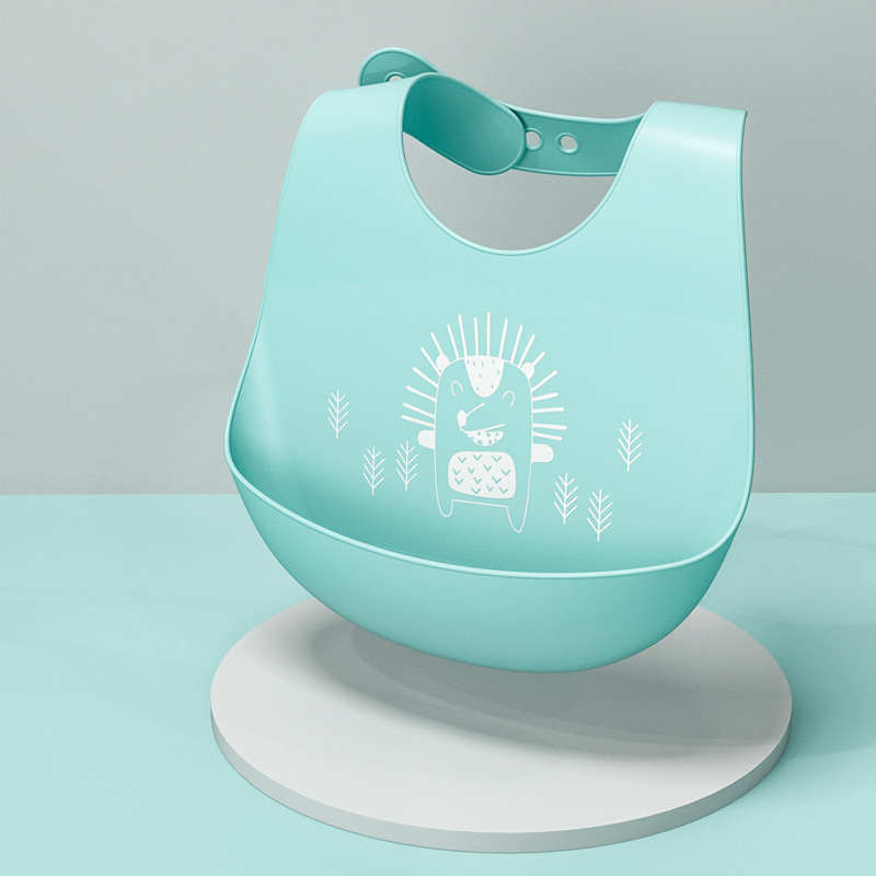Adjustable Silicone Baby Feeding Bib Adjustable Silicone Baby Feeding Bib