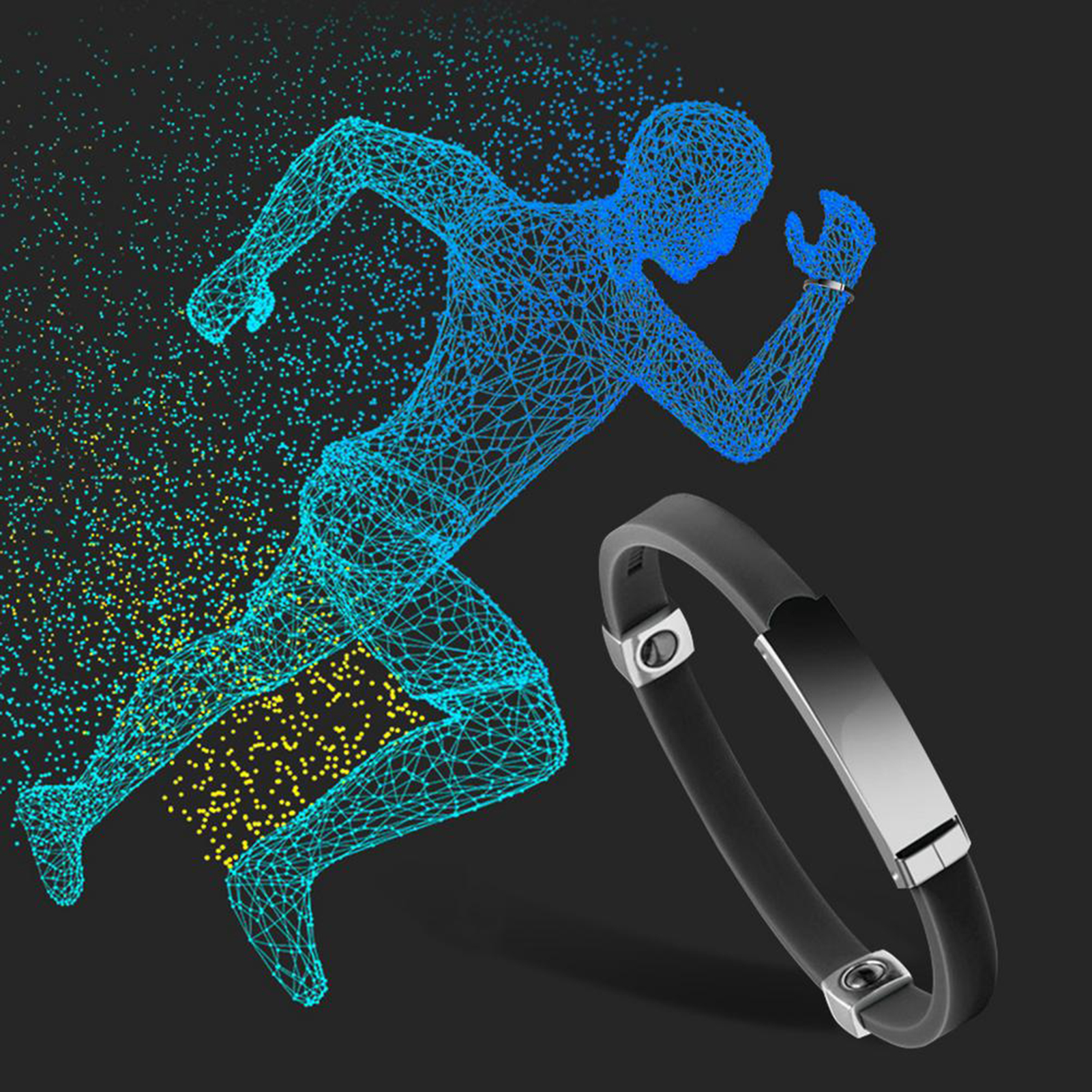 Adjustable Silicone Electrostatic Bracelet