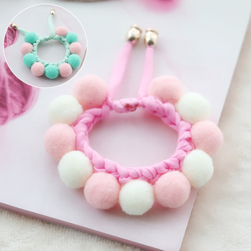 Adjustable Soft Pom Pom Dog Collar Adjustable Soft Pom Pom Dog Collar