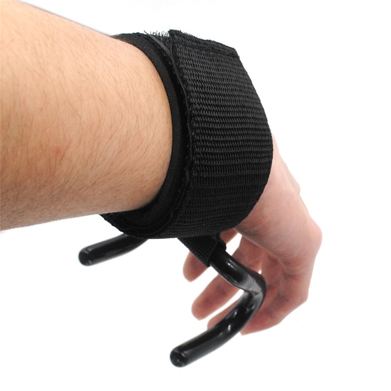 Adjustable Strap Unisex Weightlifting Hooks (2 pcs) Adjustable Strap Unisex Weightlifting Hooks (2 pcs)