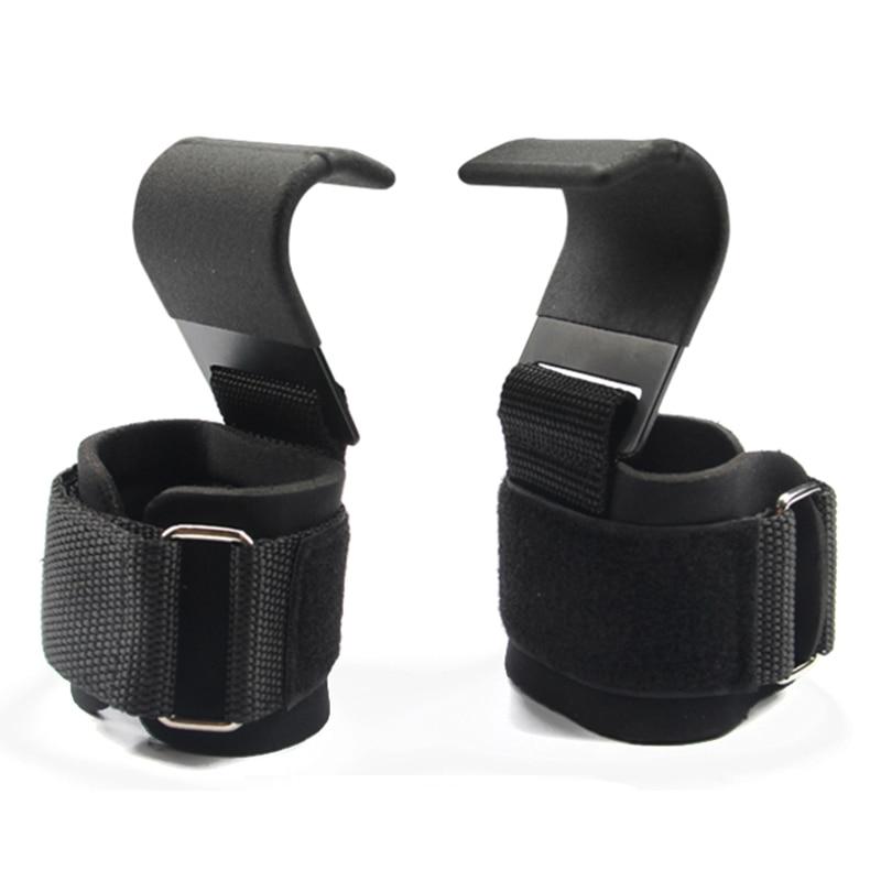 Adjustable Strap Weight Lifting Hook Grips (2 pcs) Adjustable Strap Weight Lifting Hook Grips (2 pcs)
