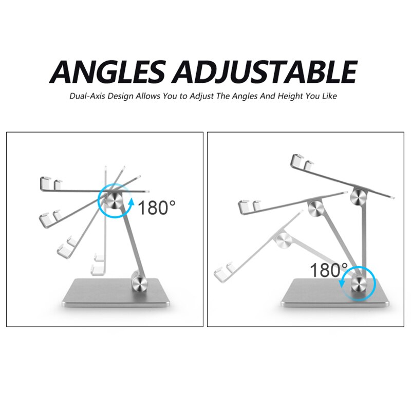 Adjustable Tablet Holder with Anti Skid Pad Adjustable Tablet Holder with Anti Skid Pad