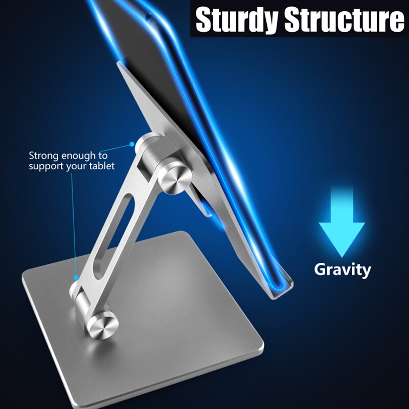 Adjustable Tablet Holder with Anti Skid Pad Adjustable Tablet Holder with Anti Skid Pad