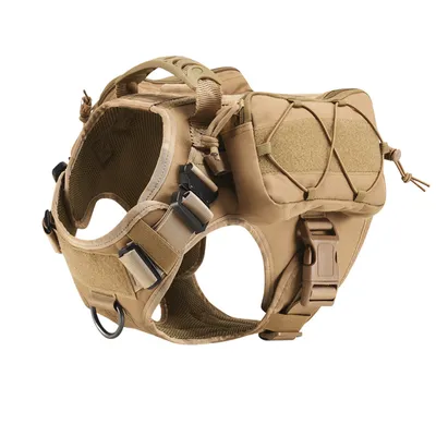 Adjustable Tactical Dog Backpack Harness Adjustable Tactical Dog Backpack Harness