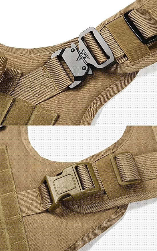 Adjustable Tactical Dog Backpack Harness Adjustable Tactical Dog Backpack Harness