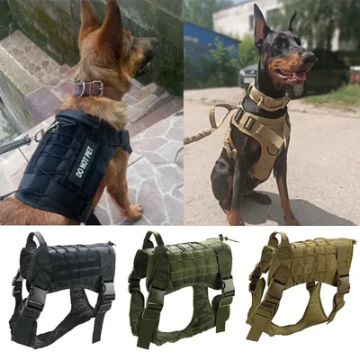 Adjustable Tactical Dog Harness Vest Adjustable Tactical Dog Harness Vest