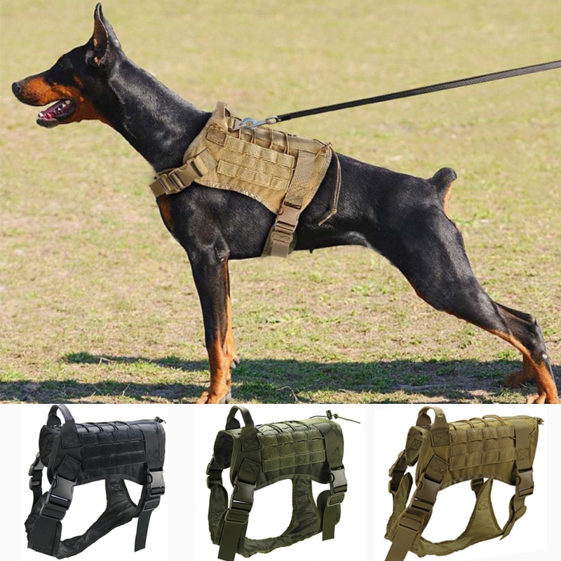 Adjustable Tactical Dog Harness Vest Adjustable Tactical Dog Harness Vest