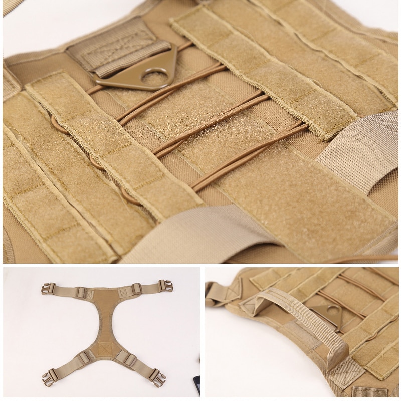 Adjustable Tactical Dog Harness Vest Adjustable Tactical Dog Harness Vest