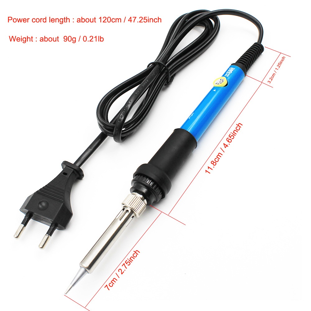 Adjustable Temperature Electric Soldering Iron Welding Solder Heating Nib Repair Tool