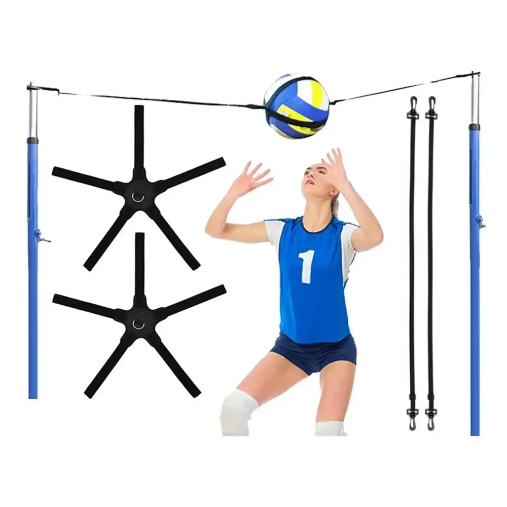 Adjustable Volleyball Training Equipment Aid Volleyball Trainer Elastic Belt for Beginners Setting Improves Serving Adjustable Volleyball Training Equipment Aid Volleyball Trainer Elastic Belt for Beginners Setting Improves Serving