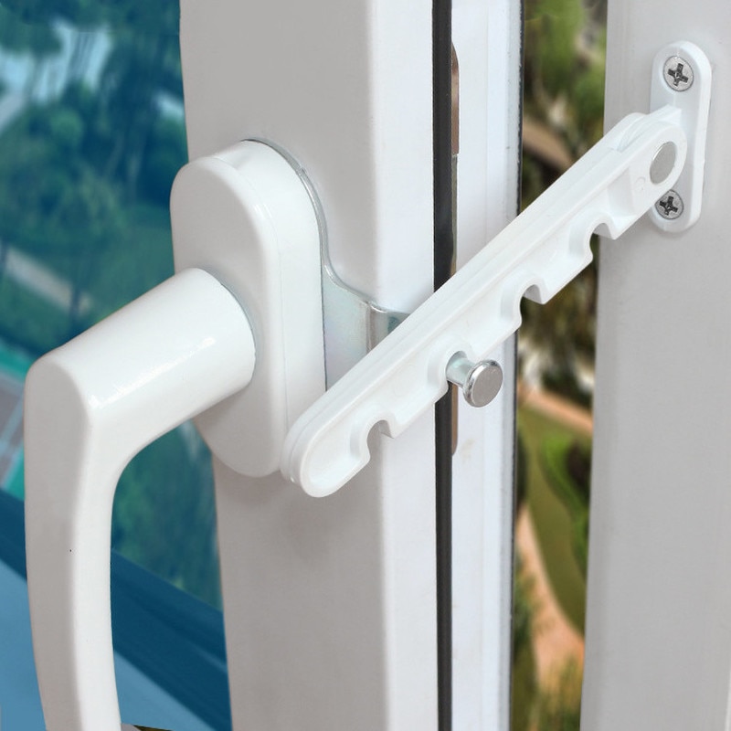 Adjustable Window Limiter with Screws Adjustable Window Limiter with Screws