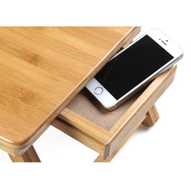 Adjustable Wooden Laptop Table for Bed with Cooling Fans Adjustable Wooden Laptop Table for Bed with Cooling Fans