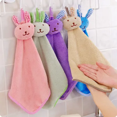 Adorable Bunny Hand Towel Adorable Bunny Hand Towel