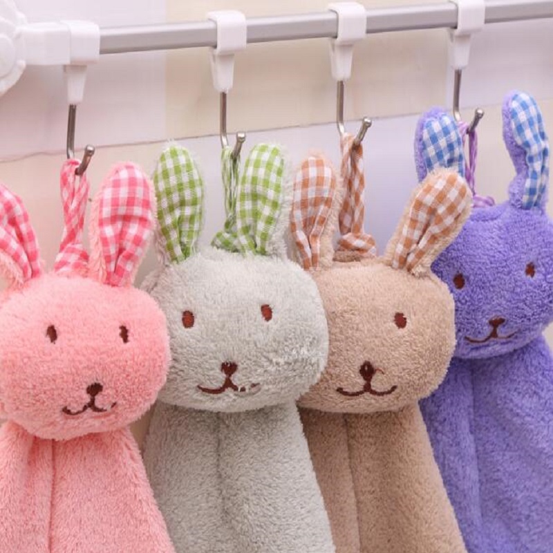 Adorable Bunny Hand Towel Adorable Bunny Hand Towel