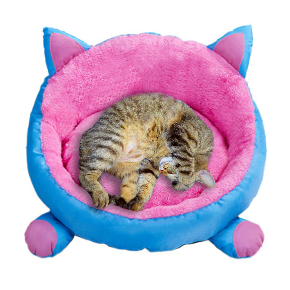 Adorable Cat Shaped Cat Bed Adorable Cat Shaped Cat Bed