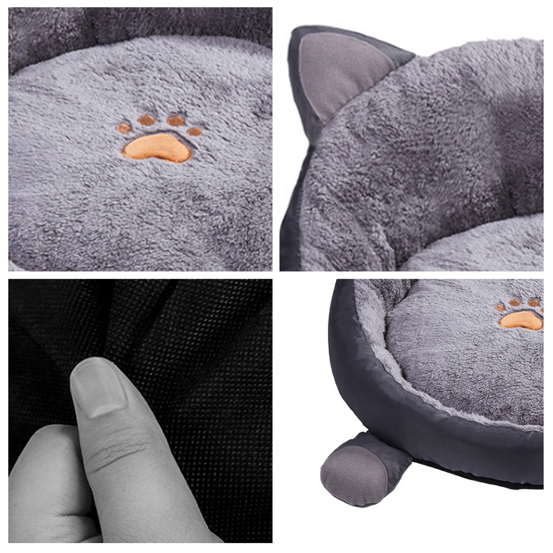 Adorable Cat Shaped Cat Bed Adorable Cat Shaped Cat Bed