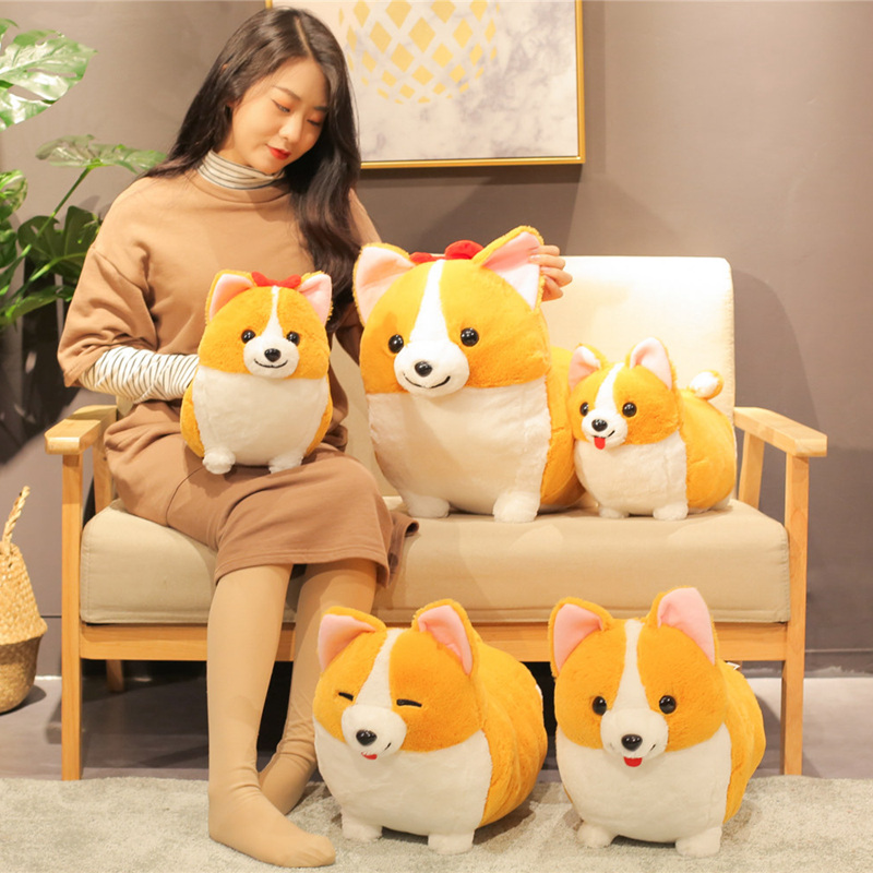 Adorable Corgi Plushie Dog Soft Toy