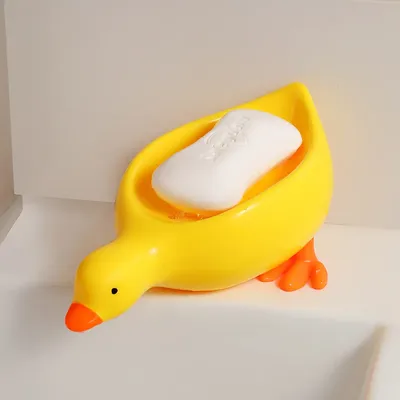 Adorable Design Duck Soap Holder