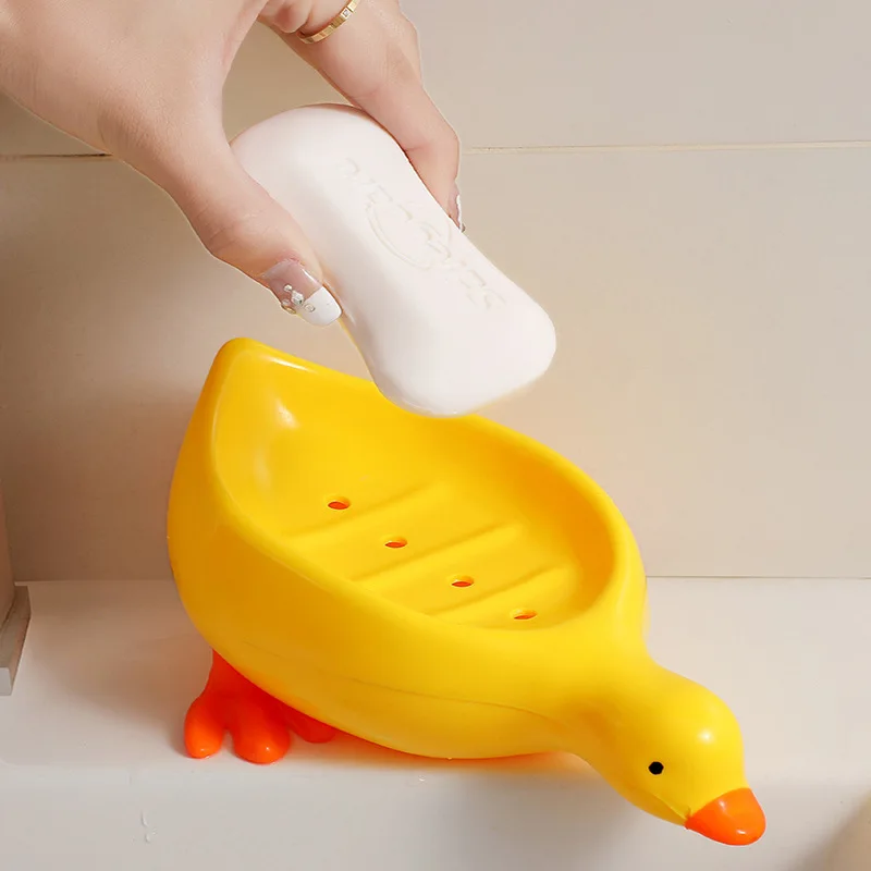 Adorable Design Duck Soap Holder