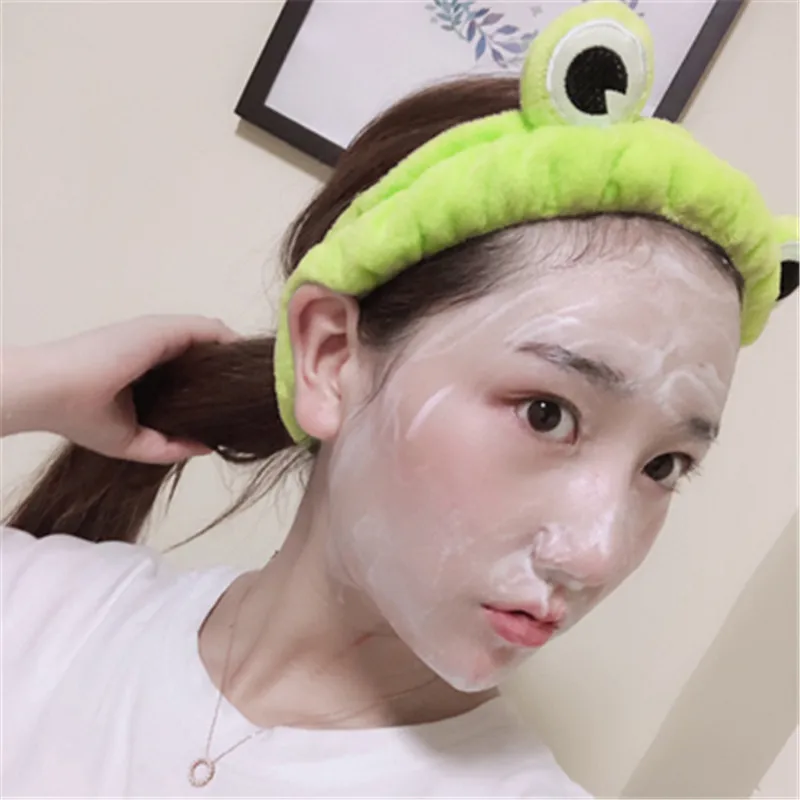 Adorable Green Frog Headband Adorable Green Frog Headband