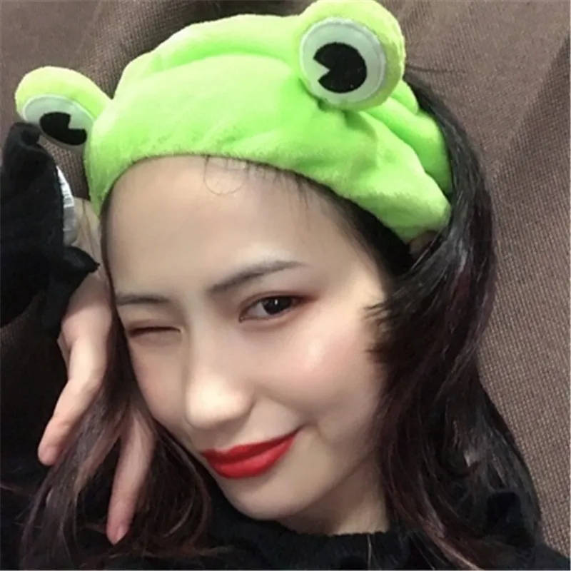 Adorable Green Frog Headband Adorable Green Frog Headband