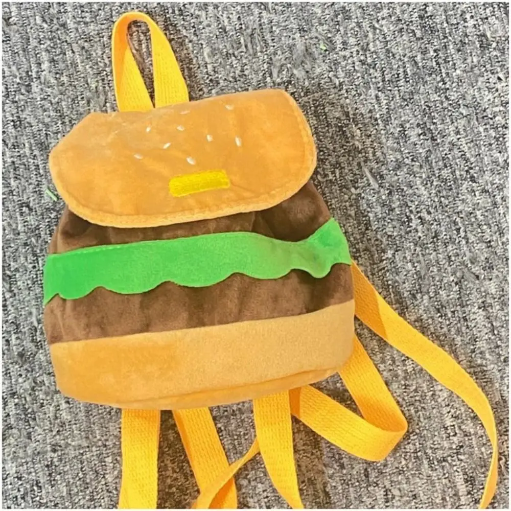 Adorable Plush Burger Backpack Adorable Plush Burger Backpack